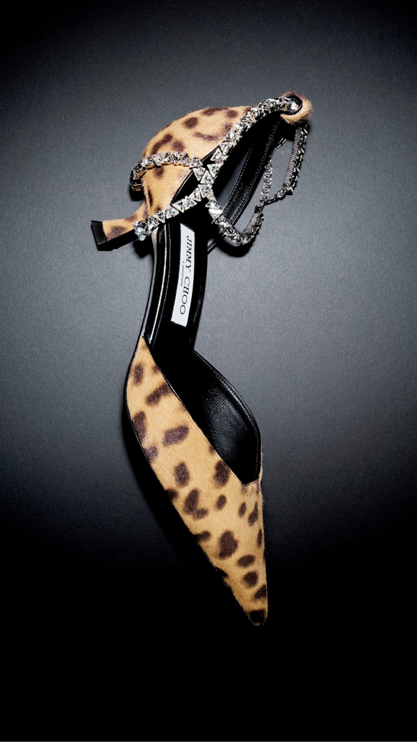 Jimmy choo leopard heels outlet