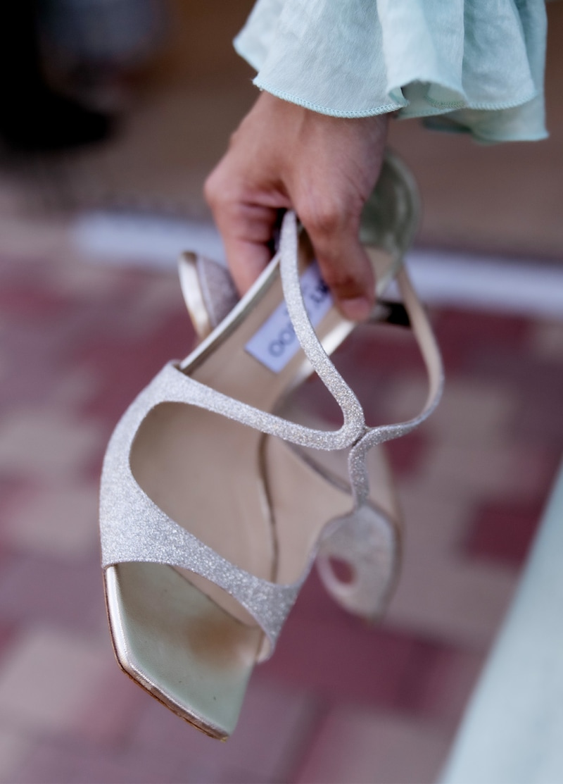 Ellie & Dal - Jimmy Choo bridal shoes ❤️✨❤️✨