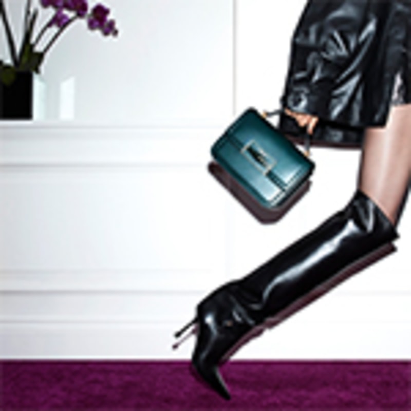 Louis Vuitton Monogram Black Patent Calf Leather Chérie Pumps at