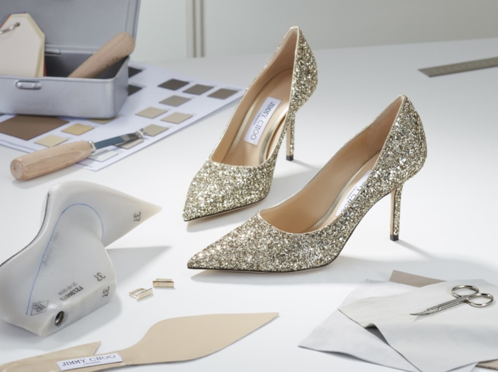 Jimmy Choo is a VIP guest as Davina Shoe Boutique, opens in