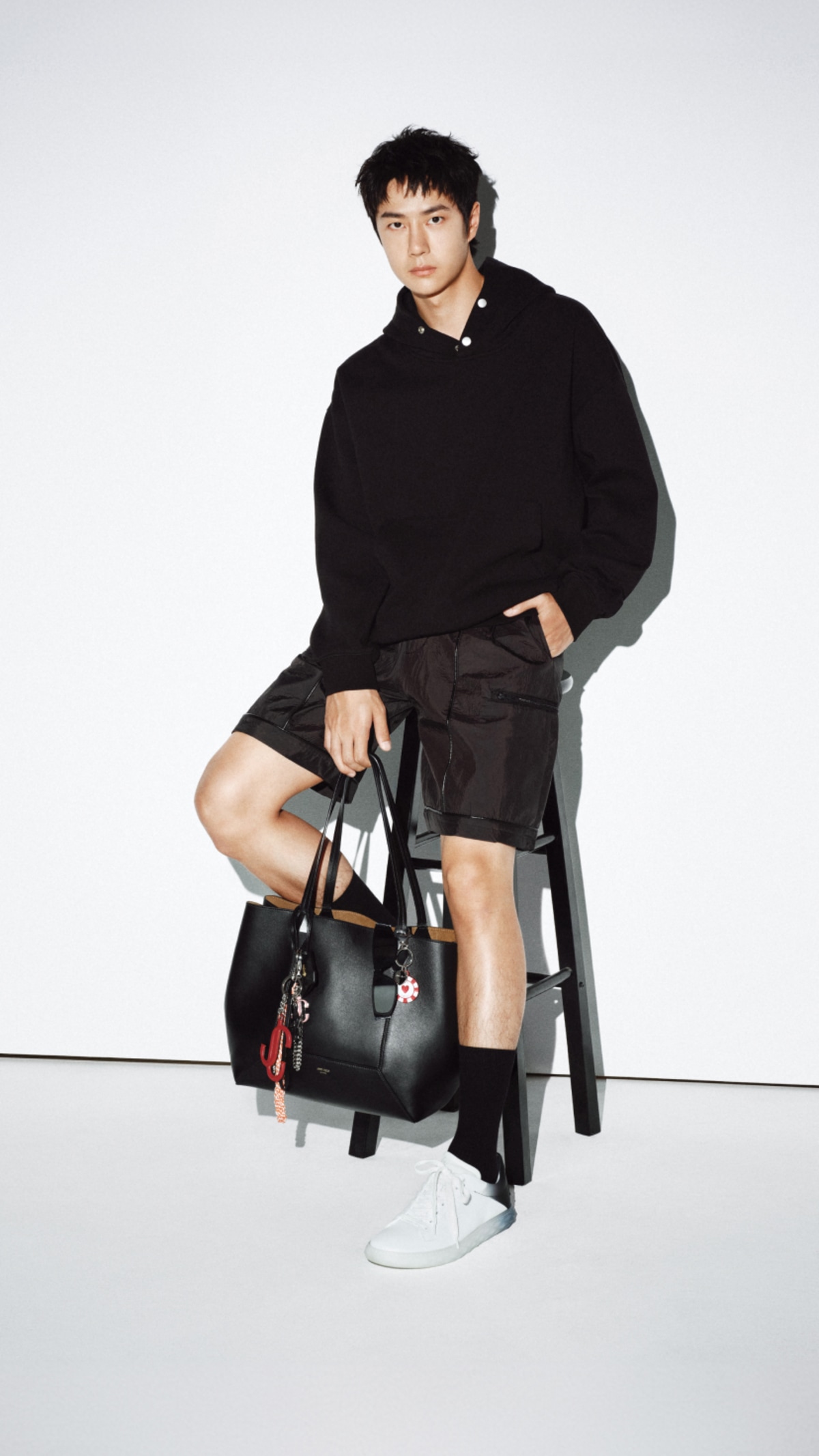 JIMMY CHOO くわ ジミーチュウ ANALYA スター 星 パスポートケース