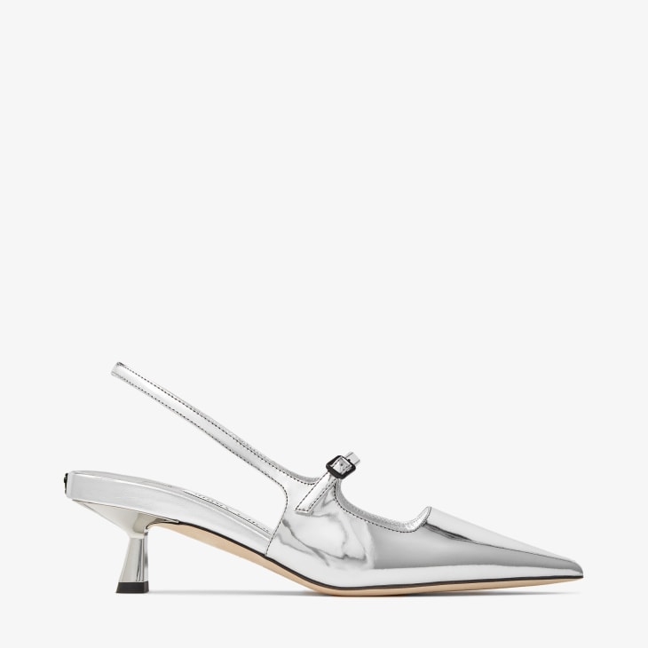 I. Miller Silver Sparkle Low Heeled Formal Prom Bridal Open Toe Shoes Size  7M | eBay