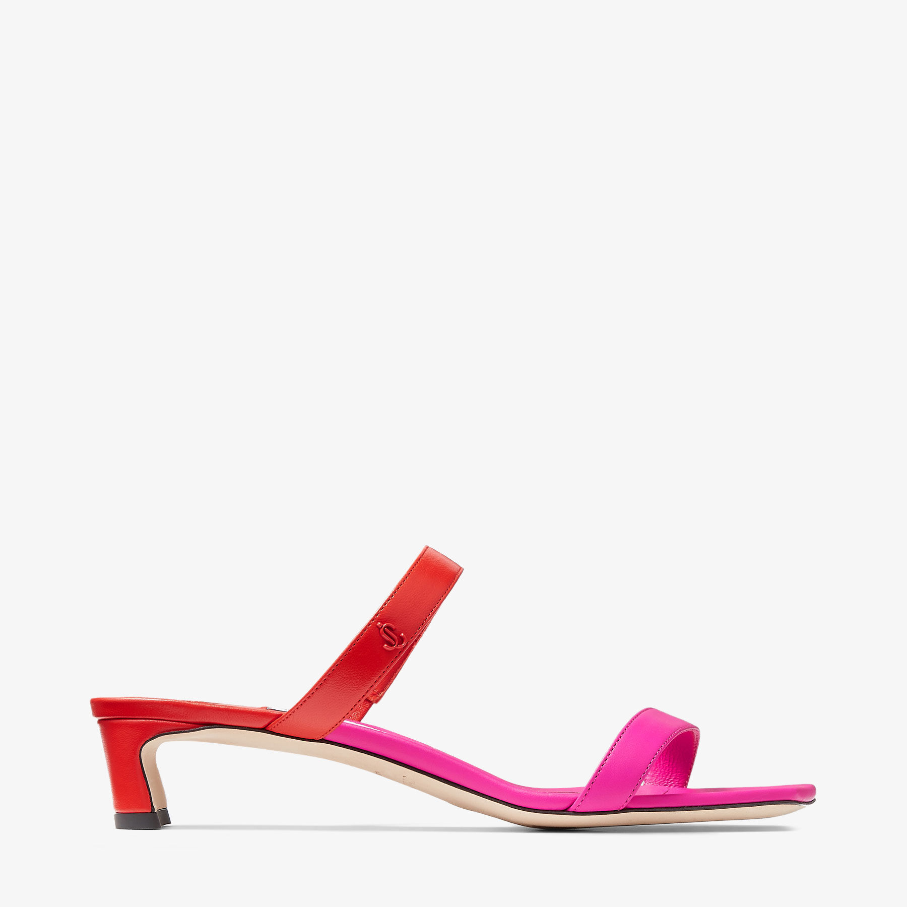 Kyda 35 Fuchsia and Pink Nappa Leather Sandals JIMMY CHOO