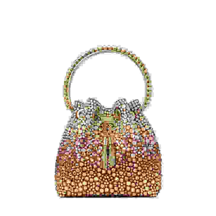 Women's Gold Crystal Bags | Jimmy Choo UK