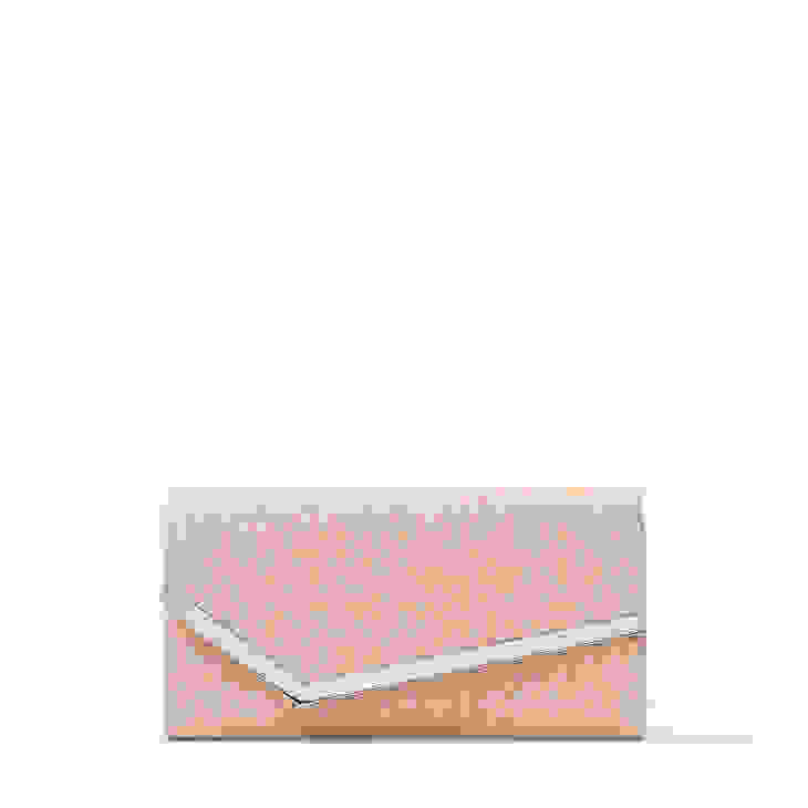 美品　JIMMY CHOO ピンク ベルベット クラッチバッグ　値下げしました レディース クラッチバッグ | 女性用 クラッチバッグ | ジミー チュウ