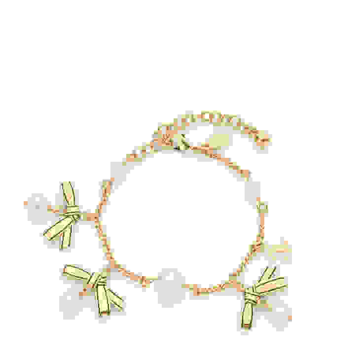 Jimmy Choo マルチ チャーム リボン ブレスレット