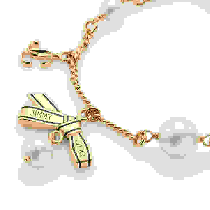 Jimmy Choo マルチ チャーム リボン ブレスレット