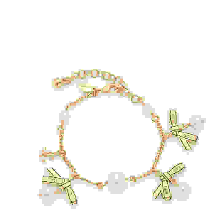 Jimmy Choo マルチ チャーム リボン ブレスレット