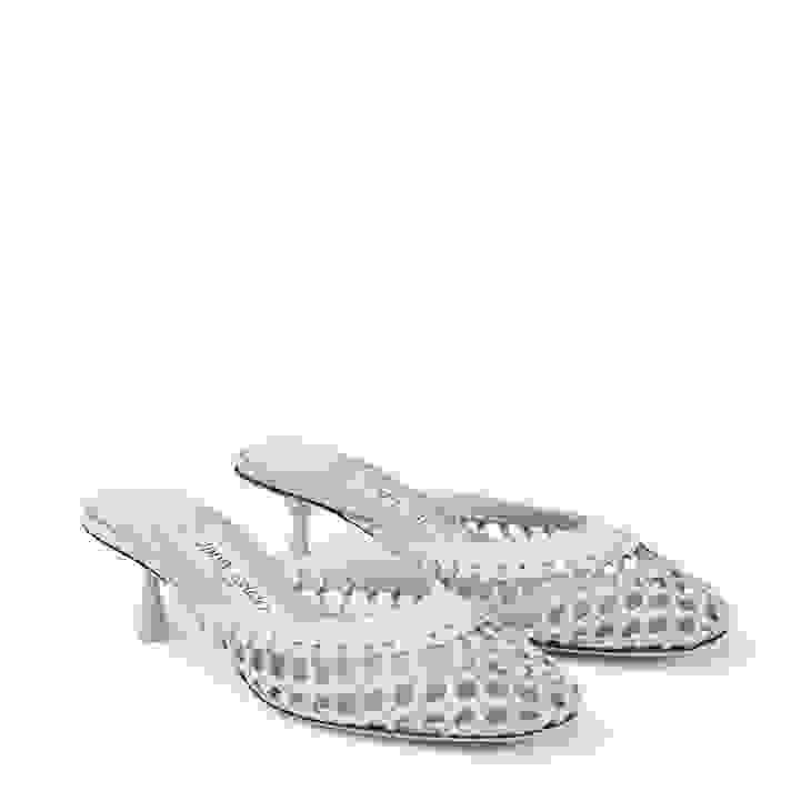 Jimmy Choo ピクシー ミュール ウーブン 50