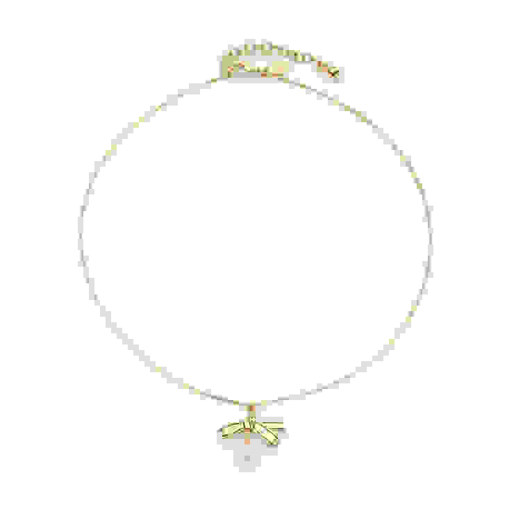 Jimmy Choo リボン ペンダント ネックレス