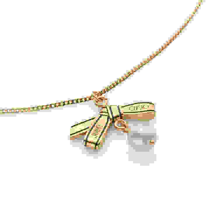 Jimmy Choo リボン ペンダント ネックレス