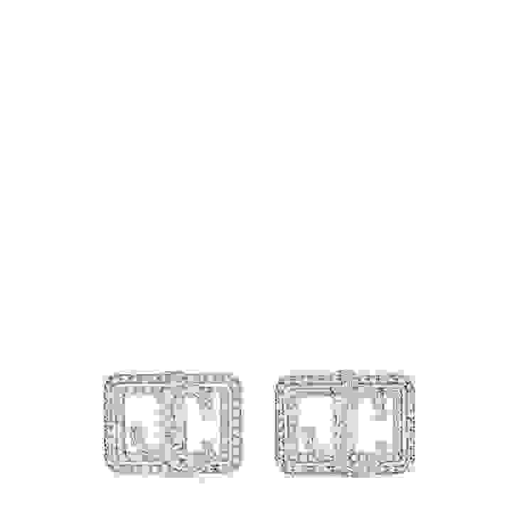 Jimmy Choo スクエア JC ピアス L