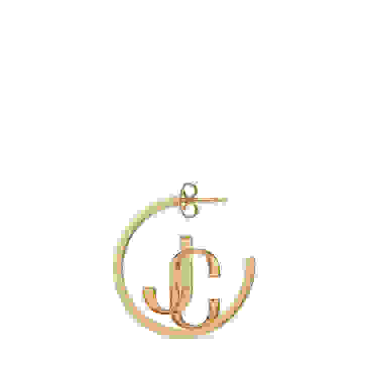 Jimmy Choo JC Monogram Hoops