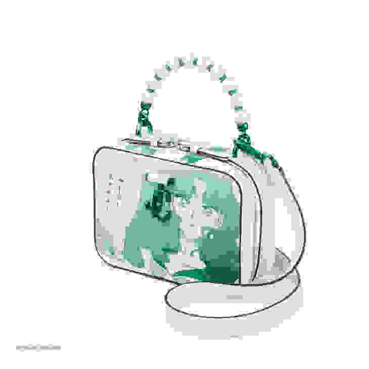 Jimmy Choo Sailor Neptune Avenue Vanity Bag