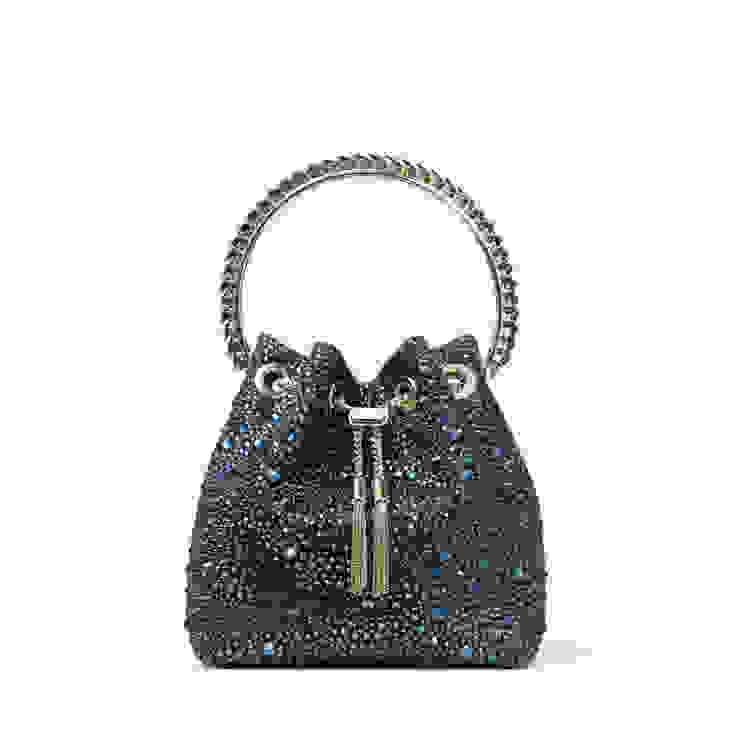 Jimmy Choo 水色スエード パーティーバッグ Women's Blue Bags | Jimmy Choo US