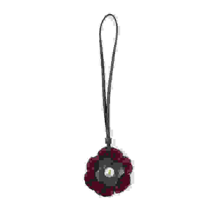 Jimmy Choo Knitted Flower Charm