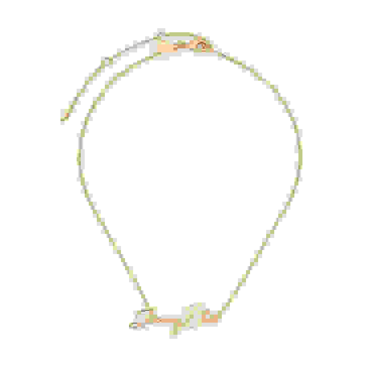 Jimmy Choo Logo Script Necklace