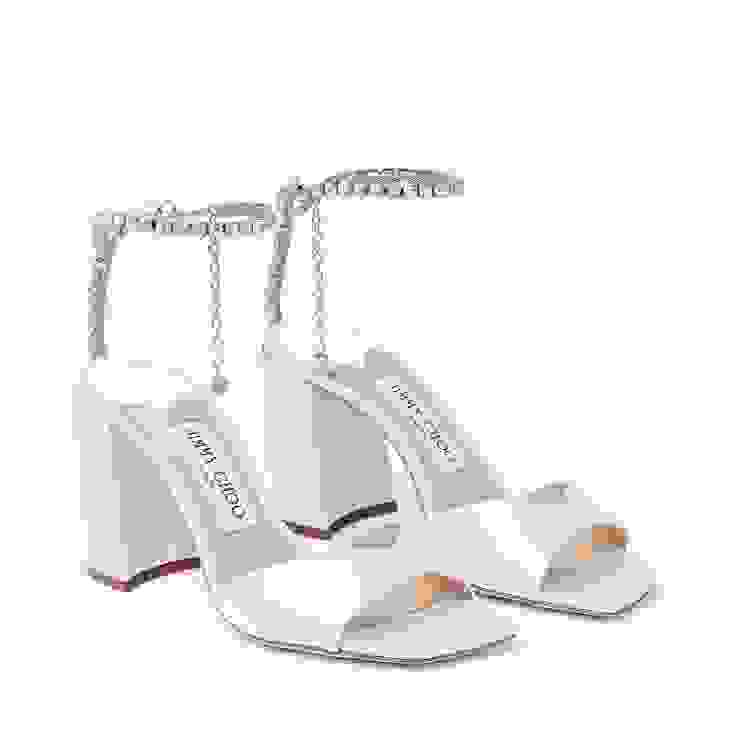Jimmy Choo Saeda Sandal Block Heel 85
