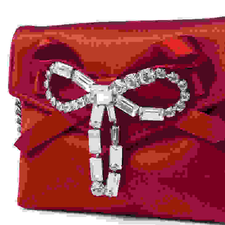 Jimmy Choo Soft Card Holder With Chain