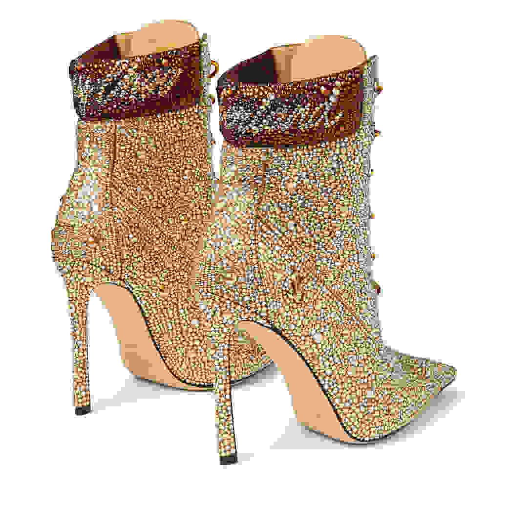 Jimmy Choo Jimmy Choo X Timberland 6 Inch Crystal Boot