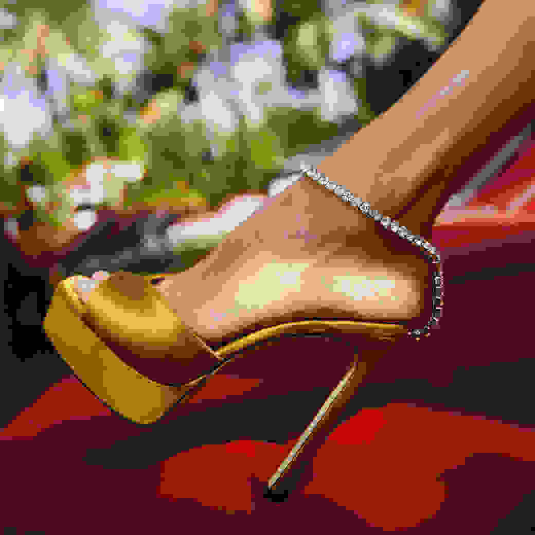 Jimmy Choo Saeda Sandal/PF 125