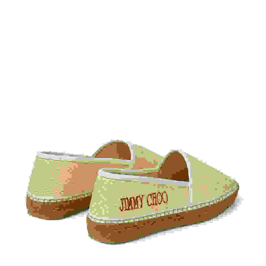 jimmy choo dru flat espadrilles