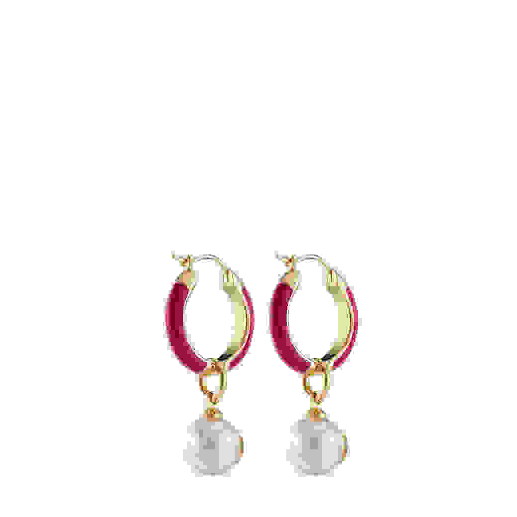 Jimmy Choo Pearl Hoops