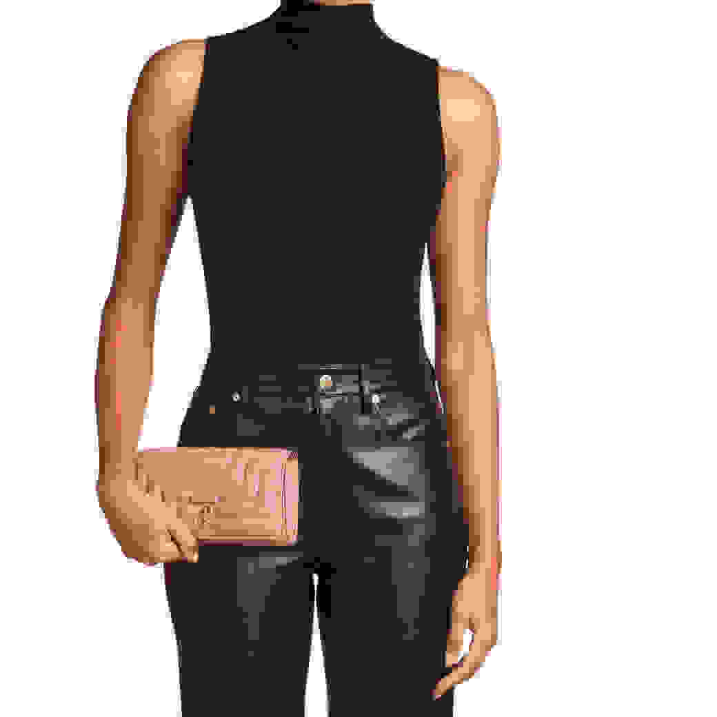 Jimmy Choo Avenue Wallet W/Chain