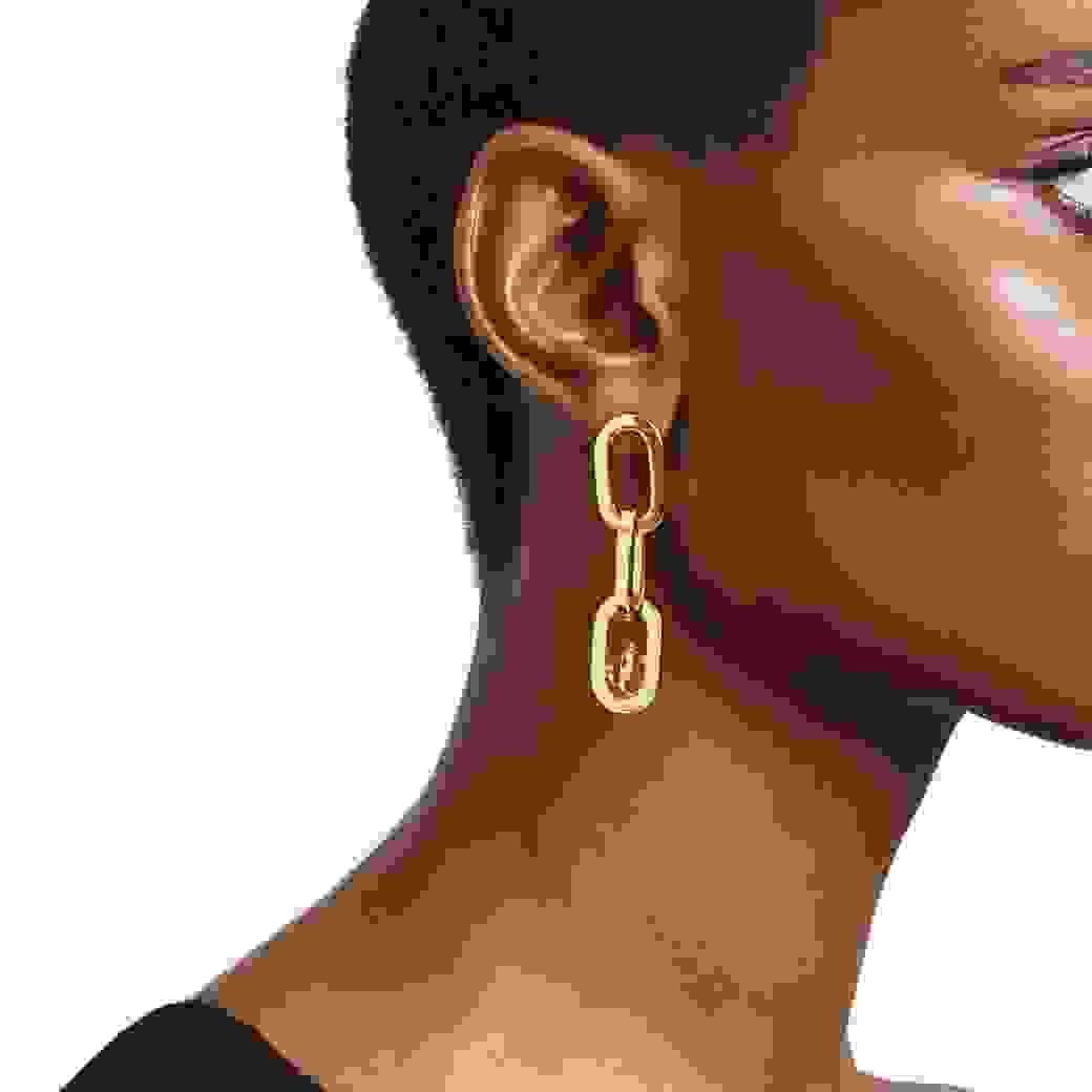 Jimmy Choo JC CHAIN EARRINGS