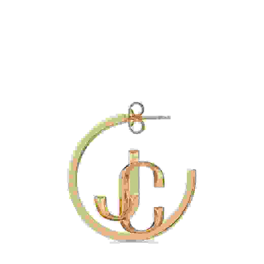 Jimmy Choo JC MONOGRAM HOOPS