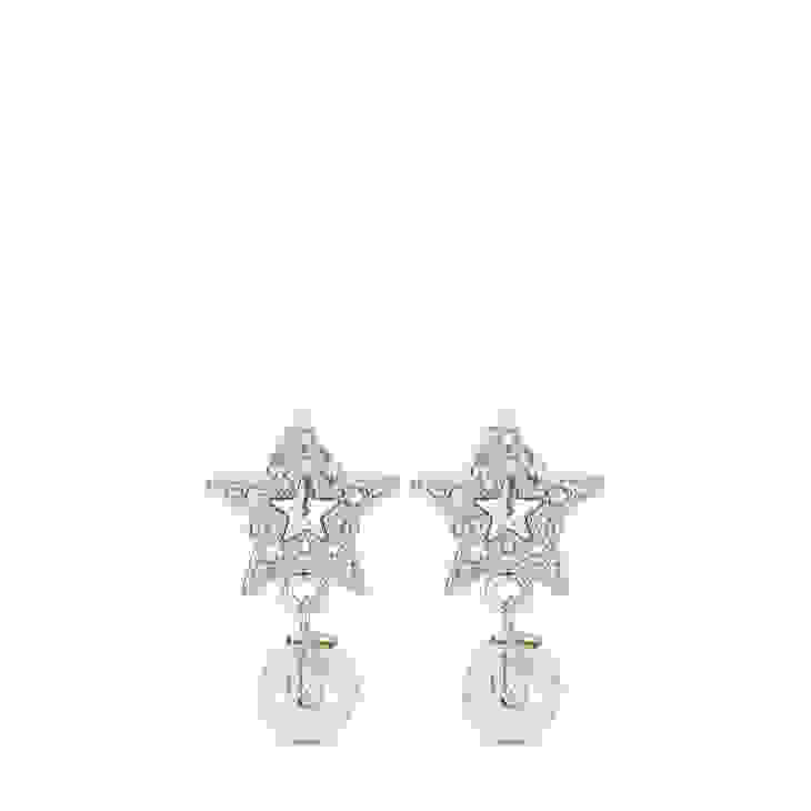 Jimmy Choo Crystal Star Earrings