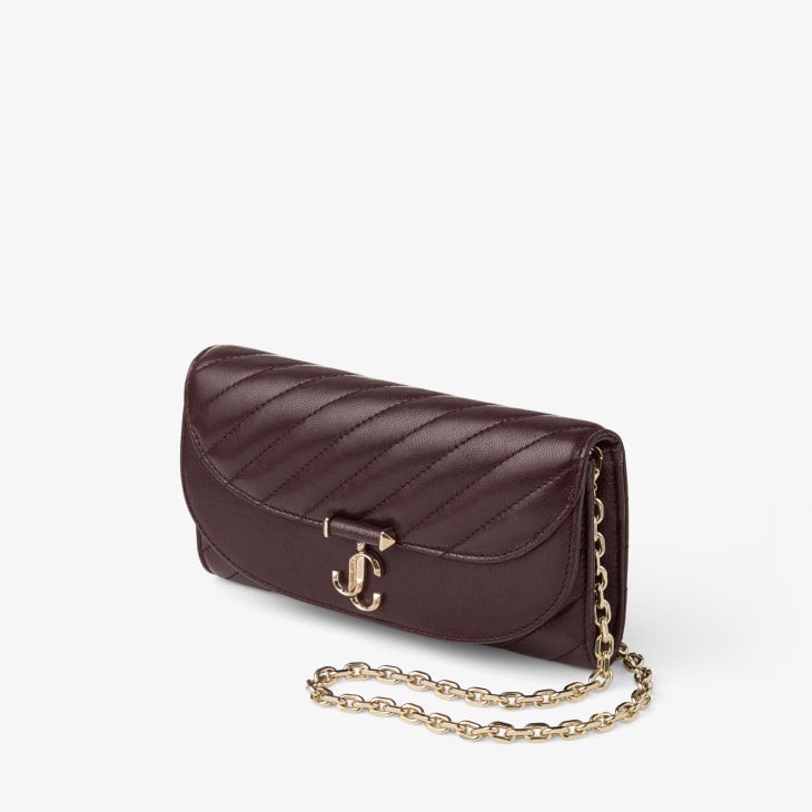 Jimmy Choo Curve Wallet With Chain