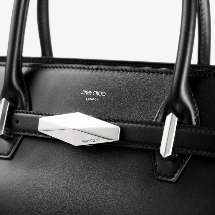 Jimmy Choo Diamond Belted Top Handle M