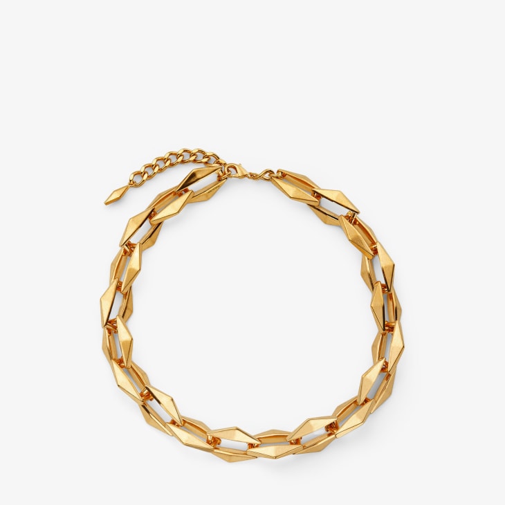 Jimmy Choo Diamond Chain Necklace