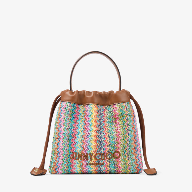 Jimmy Choo Drawstring Pouch Top Handle