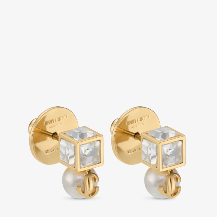 Jimmy Choo Jc Pearl Cube Studs