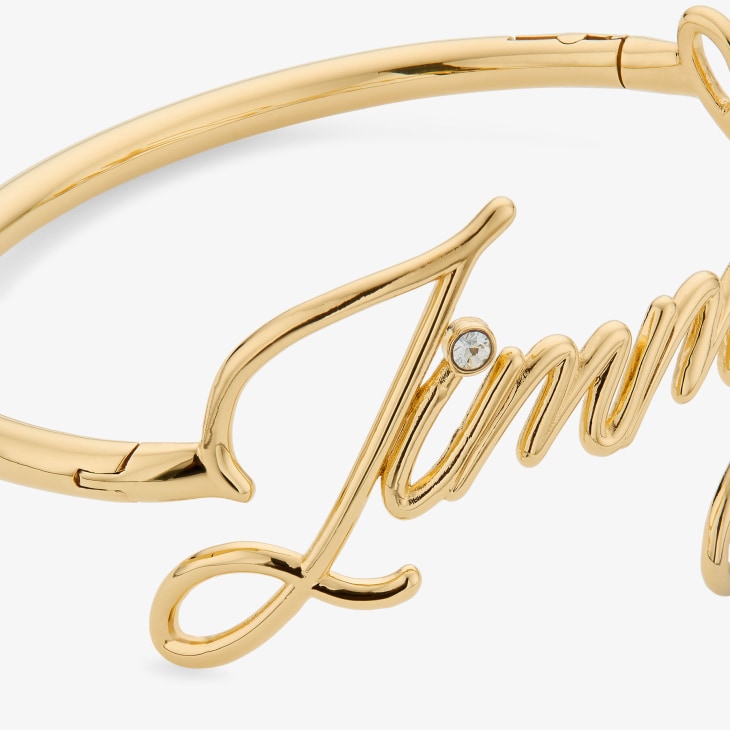 Jimmy Choo Logo Script Bracelet