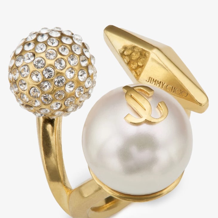 Jimmy Choo Multi Charm Ring