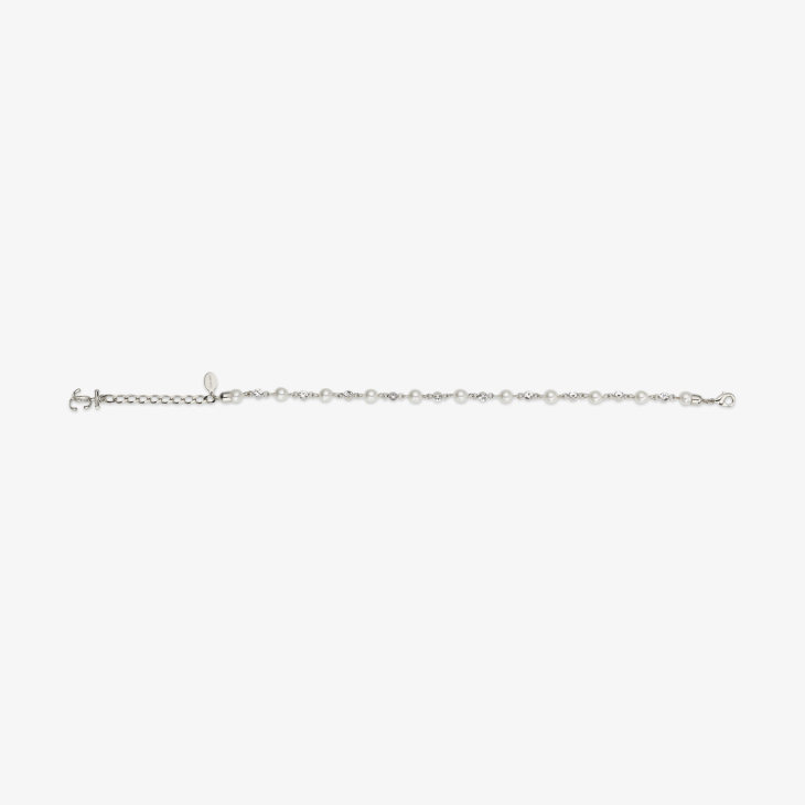 Jimmy Choo Pearl Crystal Anklet