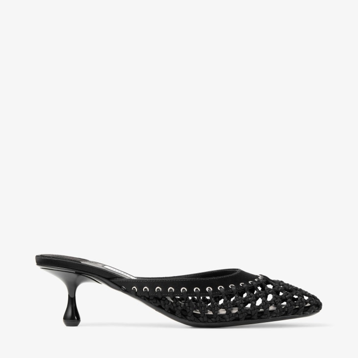 Jimmy Choo Pixie Mule Woven 50