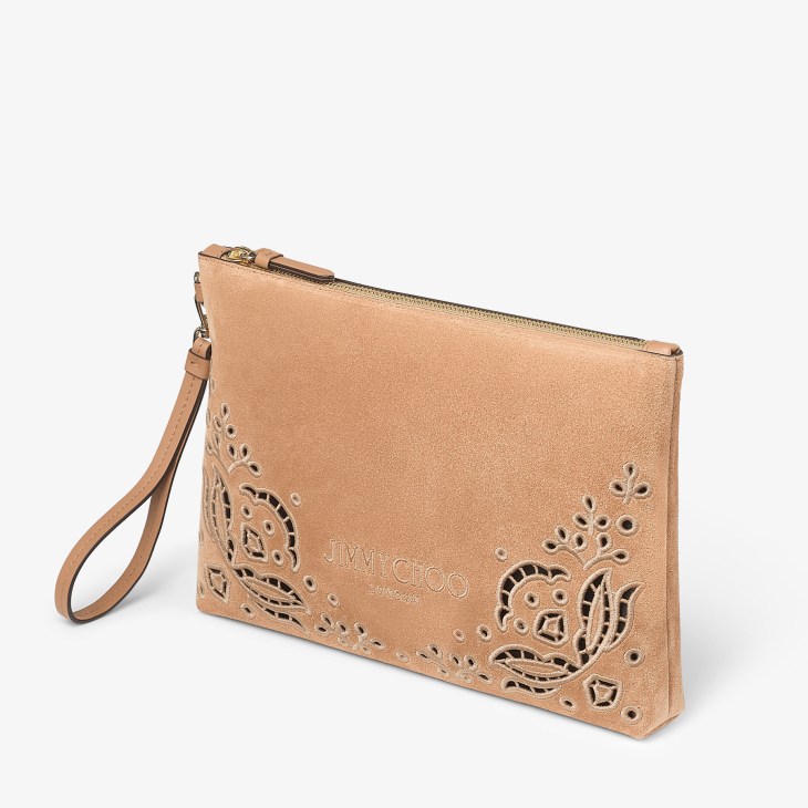 Jimmy Choo Zipped Flat Pouch