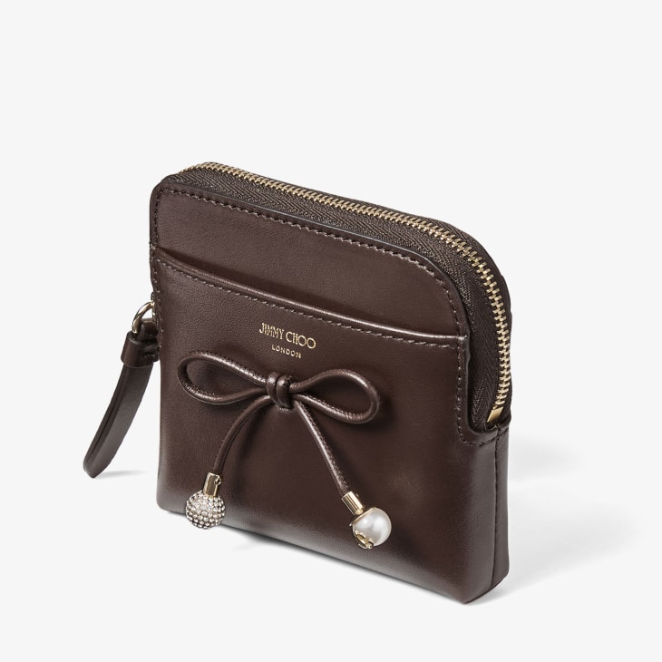 Jimmy Choo コンパクトジップ カードケース