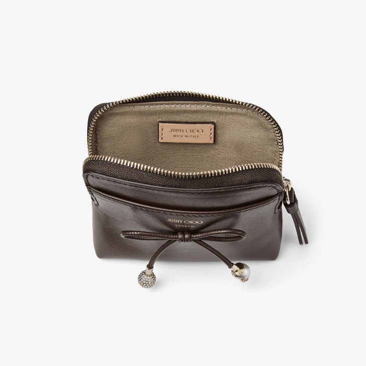 Jimmy Choo コンパクトジップ カードケース