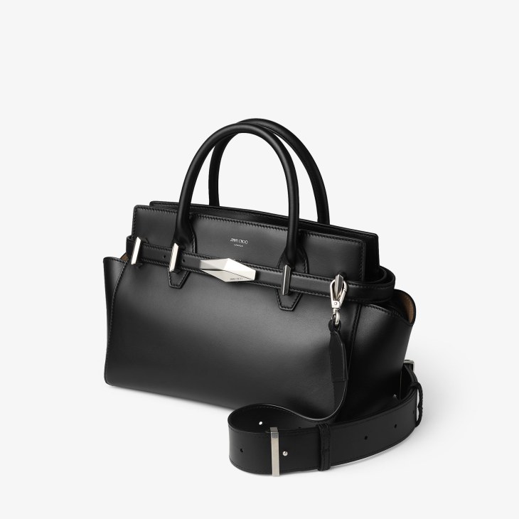 Jimmy Choo ダイアモンド ベルテッド トップハンドル  スモール