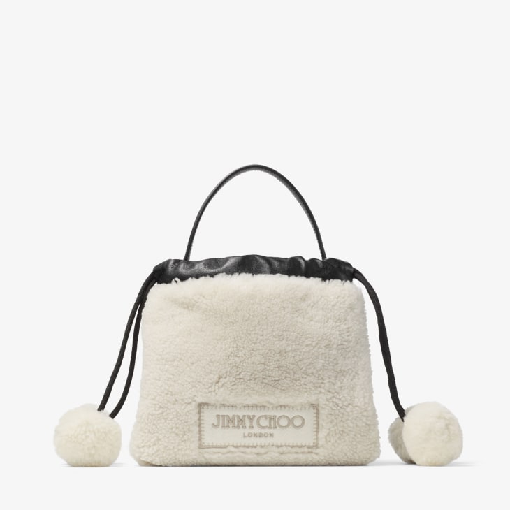 Jimmy Choo Drawstring Pouch Top Handle