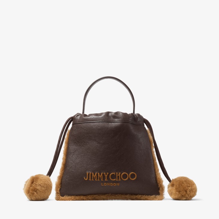 Jimmy Choo Drawstring Pouch Top Handle