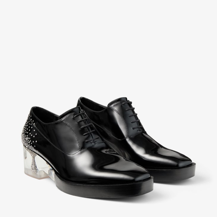 Jimmy Choo Jimmy Choo noir kei ninomiya クリスタル シューズ