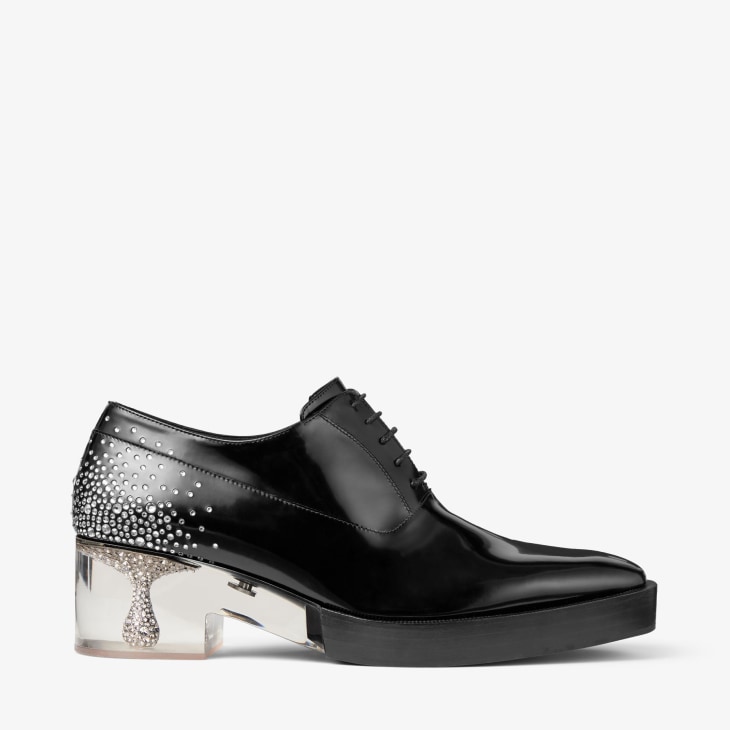 Jimmy Choo Jimmy Choo noir kei ninomiya クリスタル シューズ