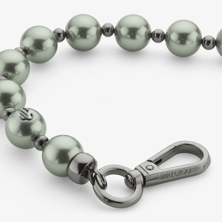 Jimmy Choo マルチパール ストラップ チャーム M