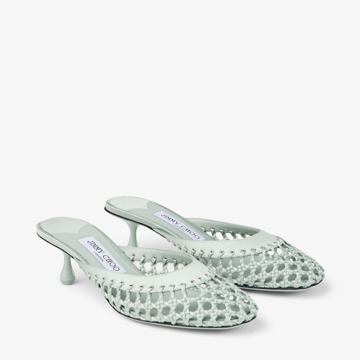 Jimmy Choo ピクシー ミュール ウーブン 50